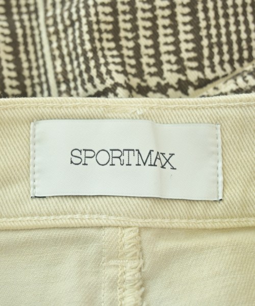 SPORTMAX（スポーツマックス）ひざ丈スカート 茶 サイズ:36(XS位) レディース/2200629782013