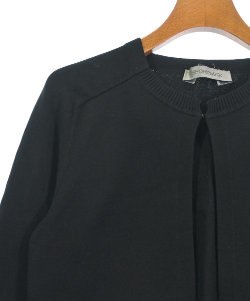 SPORTMAX（スポーツマックス）カーディガン 黒 サイズ:S レディース/2200618468027