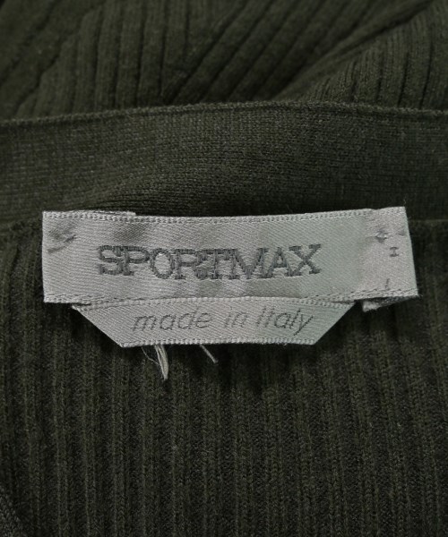 SPORTMAX（スポーツマックス）カーディガン カーキ サイズ:-(S位) レディース/2200626864385