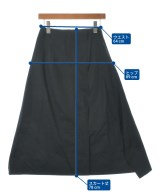 SPORTMAX（スポーツマックス）ロング・マキシ丈スカート 黒 サイズ:36(XS位) レディース/2200623987049