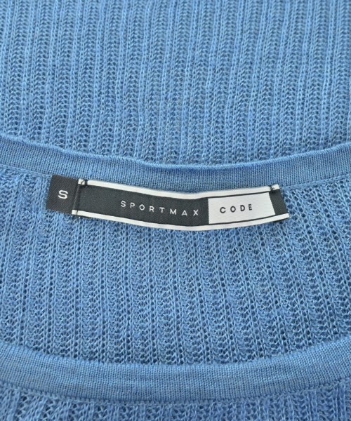 SPORTMAX（スポーツマックス）ニット・セーター 青 サイズ:S レディース/2200606845113