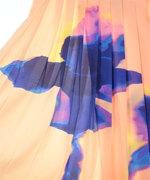 SPORTMAX（スポーツマックス）ロング・マキシ丈スカート オレンジ サイズ:34(XXS位) レディース/2200612578203