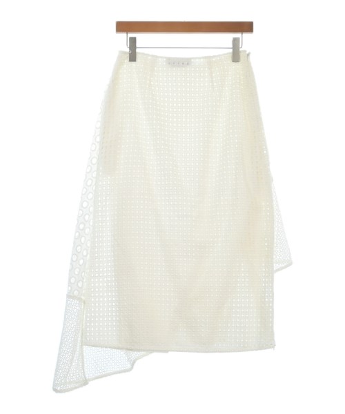 SPORTMAX（スポーツマックス）ロング・マキシ丈スカート 白 サイズ:-(M位) レディース/2200616998236