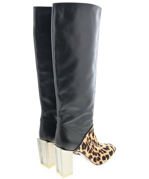 SPORTMAX（スポーツマックス）ブーツ 黒 サイズ:EU39(25.5cm位) レディース/2200620259101