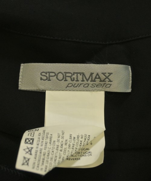 SPORTMAX（スポーツマックス）ブラウス 黒 サイズ:38(S位) レディース/2200605024045