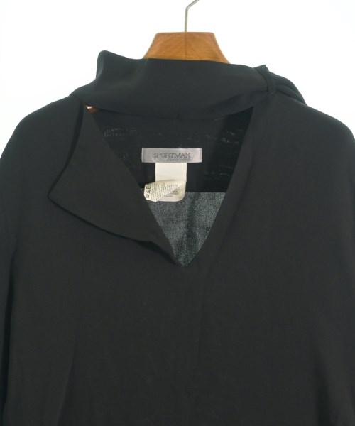 SPORTMAX（スポーツマックス）ブラウス 黒 サイズ:38(S位) レディース/2200605024045