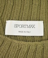 SPORTMAX（スポーツマックス）ニット・セーター カーキ サイズ:M レディース/2200607642032