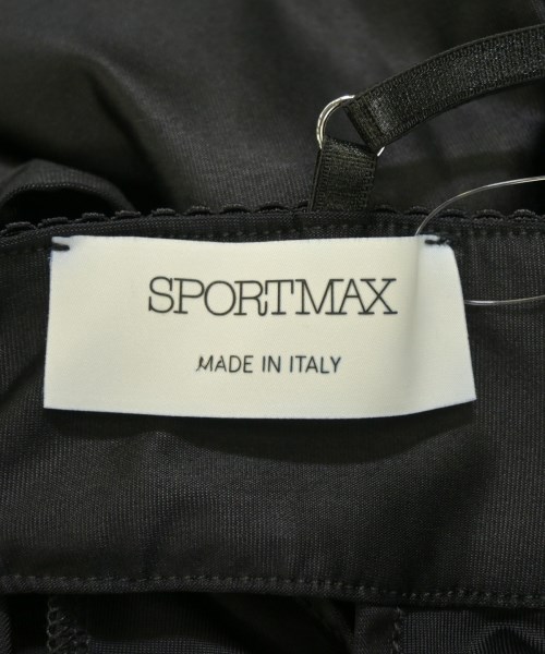 SPORTMAX（スポーツマックス）ワンピース 黒 サイズ:XS レディース/2200674598027