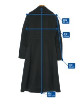 SPORTMAX（スポーツマックス）チェスターコート 黒 サイズ:38(S位) レディース/2200672168017
