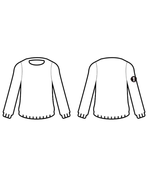 SPORTMAX（スポーツマックス）ニット・セーター 白 サイズ:F レディース/2200693368151