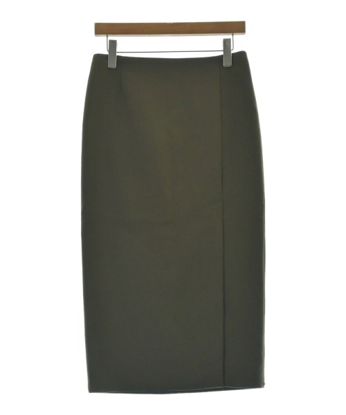 SPORTMAX(スポーツマックス)ひざ丈スカート カーキ サイズ:38(S位)/2200698886155