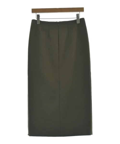 SPORTMAX（スポーツマックス）ひざ丈スカート カーキ サイズ:38(S位) レディース/2200698886155