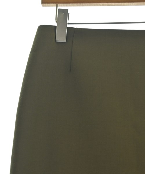 SPORTMAX（スポーツマックス）ひざ丈スカート カーキ サイズ:38(S位) レディース/2200698886155
