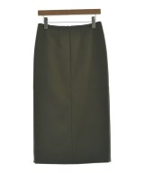 SPORTMAX（スポーツマックス）ひざ丈スカート カーキ サイズ:38(S位) レディース/2200698886155