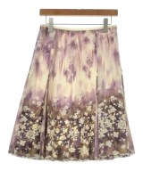 SPORTMAX（スポーツマックス）ひざ丈スカート 紫 サイズ:42(M位) レディース/2200694774920