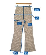 SPORTMAX（スポーツマックス）スラックス ベージュ サイズ:38(S位) レディース/2200700446056