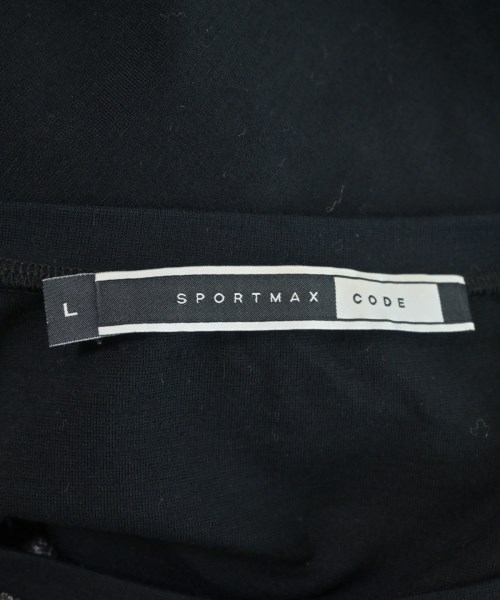 SPORTMAX（スポーツマックス）Tシャツ・カットソー 黒 サイズ:L レディース/2200656577019