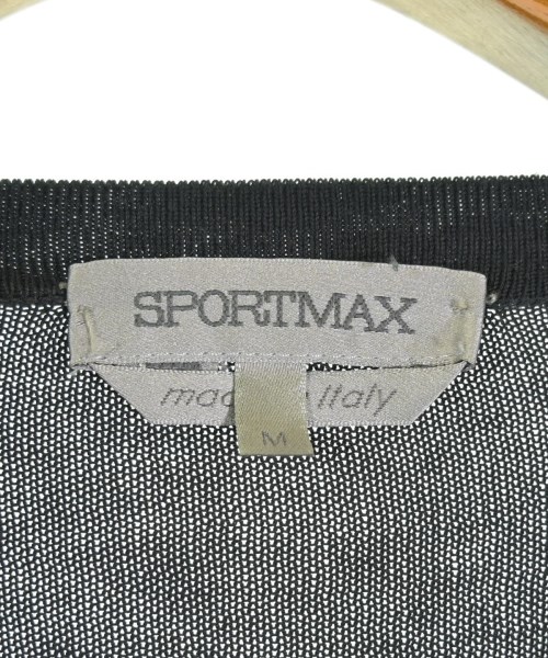 SPORTMAX（スポーツマックス）カーディガン 黒 サイズ:M レディース/2200710529015