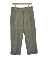 SPORTMAX（スポーツマックス）クロップドパンツ 茶 サイズ:42(M位) レディース/2200715880012