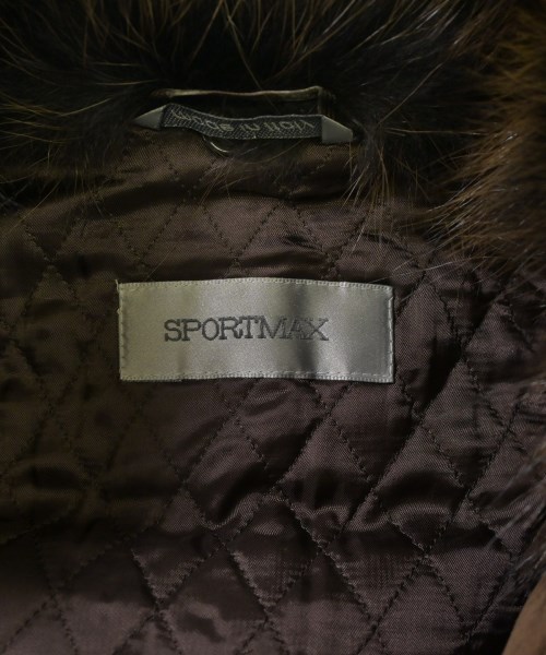 SPORTMAX（スポーツマックス）ステンカラーコート 茶 サイズ:36(XS位) レディース/2200718287016
