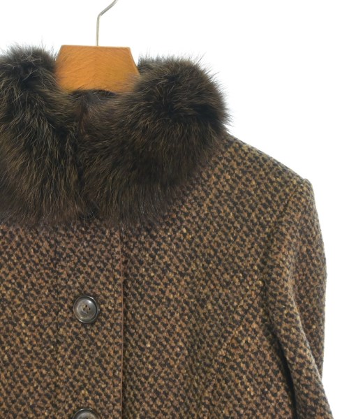 SPORTMAX（スポーツマックス）ステンカラーコート 茶 サイズ:36(XS位) レディース/2200718287016