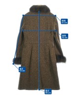 SPORTMAX（スポーツマックス）ステンカラーコート 茶 サイズ:36(XS位) レディース/2200718287016