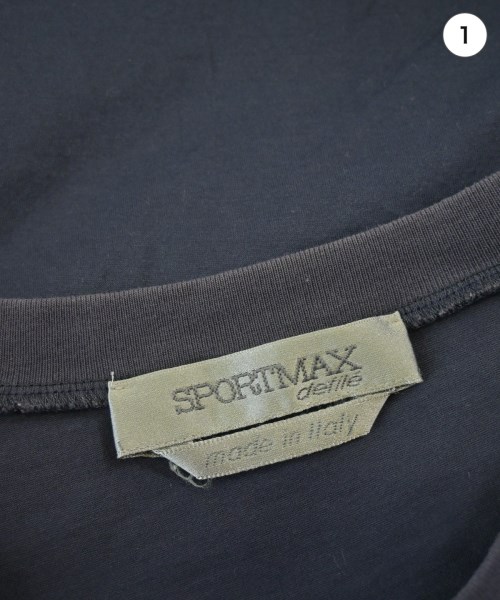 SPORTMAX（スポーツマックス）Tシャツ・カットソー 紺 サイズ:S レディース/2200648993056