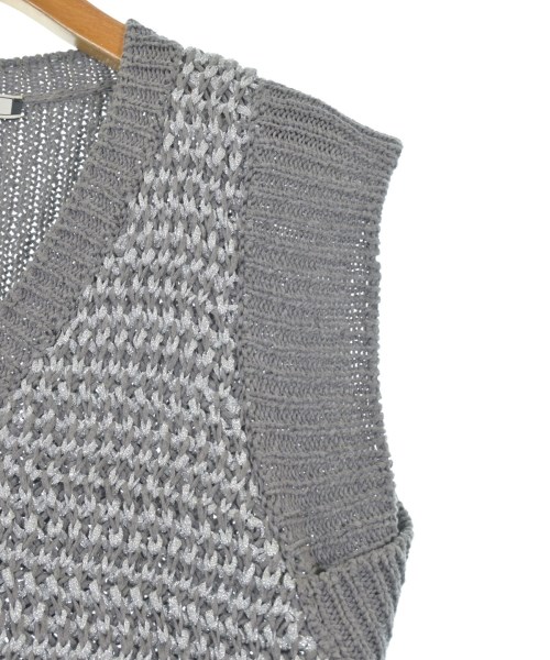 SPORTMAX（スポーツマックス）ベスト/ノースリーブ グレー サイズ:M レディース/2200620912020