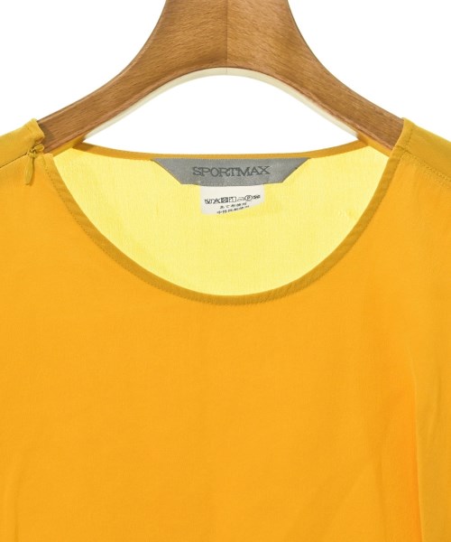 SPORTMAX（スポーツマックス）ブラウス 黄 サイズ:F レディース/2200641993336