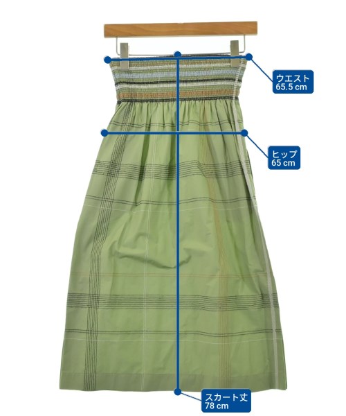 SPORTMAX（スポーツマックス）ロング・マキシ丈スカート 緑 サイズ:-(XS位) レディース/2200704909038