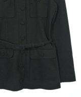 SPORTMAX（スポーツマックス）ノーカラージャケット 黒 サイズ:S レディース/2200705747028