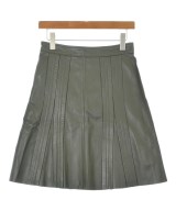SPORTMAX（スポーツマックス）ひざ丈スカート カーキ サイズ:38(S位) レディース/2200705747035