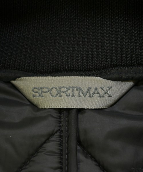 SPORTMAX（スポーツマックス）ダウンコート 黒 サイズ:34(XS位) レディース/2200706016031