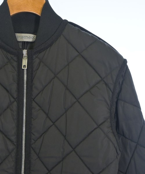 SPORTMAX（スポーツマックス）ダウンコート 黒 サイズ:34(XS位) レディース/2200706016031
