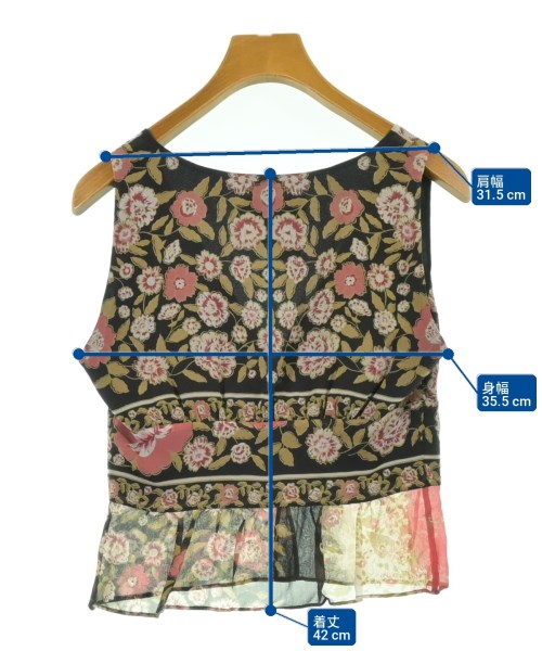 SPORTMAX（スポーツマックス）ブラウス 黒 サイズ:38(S位) レディース/2200707665047