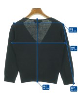 SPORTMAX（スポーツマックス）カーディガン 黒 サイズ:S レディース/2200664193058