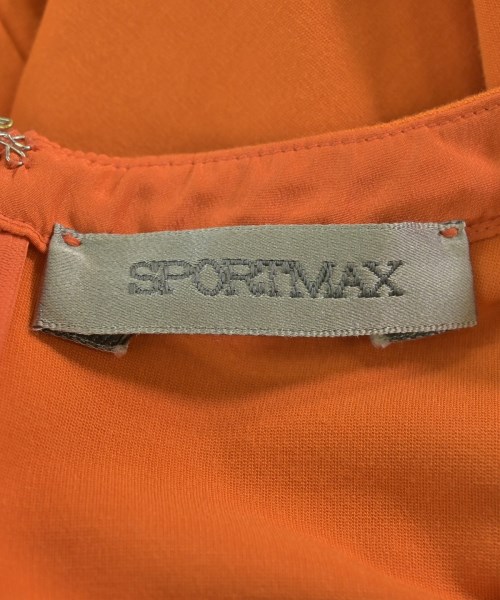 SPORTMAX（スポーツマックス）Tシャツ・カットソー オレンジ サイズ:S レディース/2200667356030