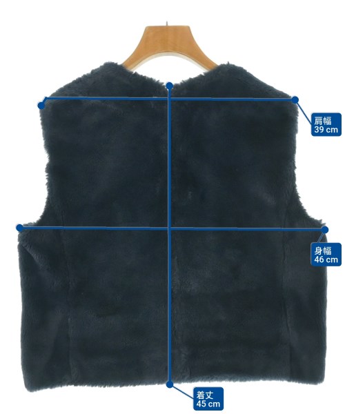 SPORTMAX（スポーツマックス）ベスト 紺 サイズ:38(S位) レディース/2200669584042