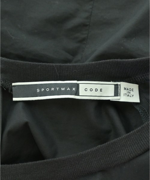 SPORTMAX（スポーツマックス）Tシャツ・カットソー 黒 サイズ:38(S位) レディース/2200719616068