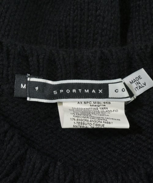 SPORTMAX（スポーツマックス）ニット・セーター 黒 サイズ:M レディース/2200723822233