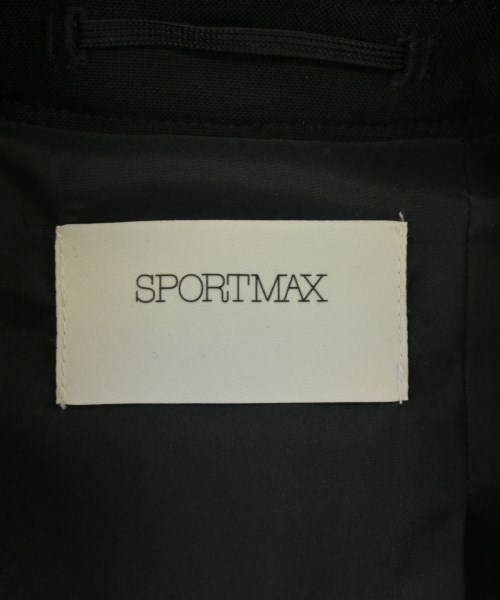 SPORTMAX（スポーツマックス）ジャケット 黒 サイズ:38(S位) レディース/2200683646245
