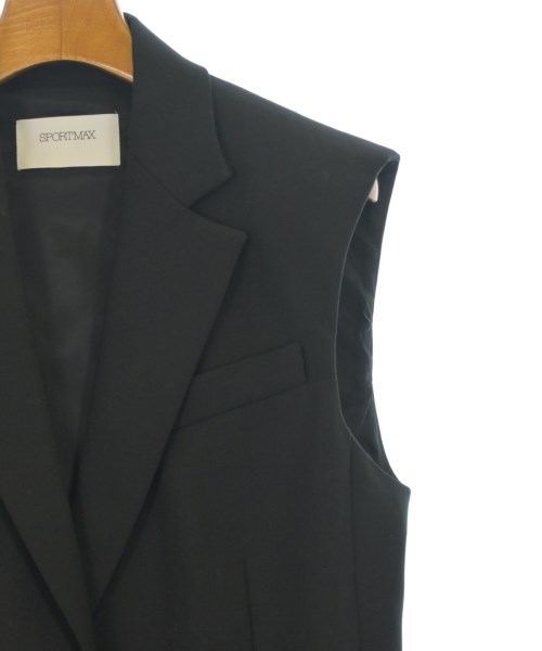 SPORTMAX（スポーツマックス）ジャケット 黒 サイズ:38(S位) レディース/2200683646245