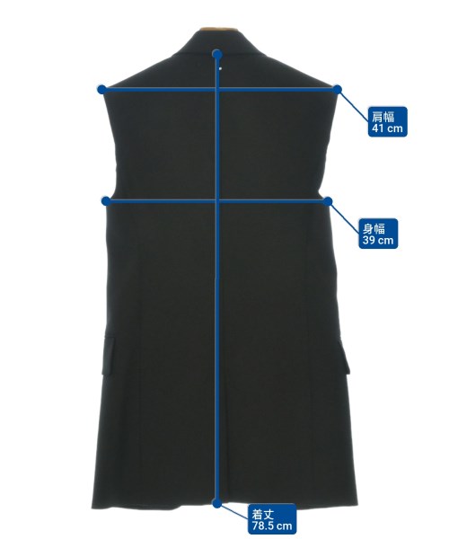 SPORTMAX（スポーツマックス）ジャケット 黒 サイズ:38(S位) レディース/2200683646245