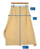 SPORTMAX（スポーツマックス）ひざ丈スカート ベージュ サイズ:36(XS位) レディース/2200686436201