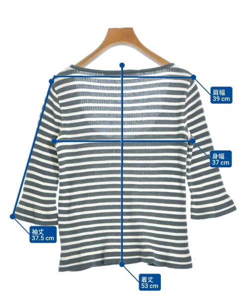 SPORTMAX（スポーツマックス）ニット・セーター グレー サイズ:M レディース/2200689398087