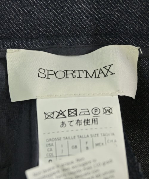 SPORTMAX（スポーツマックス）スラックス 紺 サイズ:34(XXS位) レディース/2200691177106