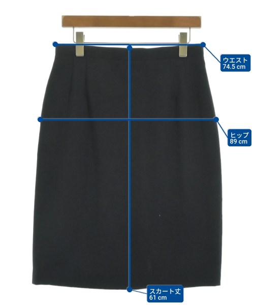 MANI（マーニ）ロング・マキシ丈スカート 黒 サイズ:44(L位) レディース/2200619574048