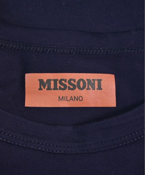 MISSONI（ミッソーニ）Tシャツ・カットソー 紺 サイズ:L メンズ