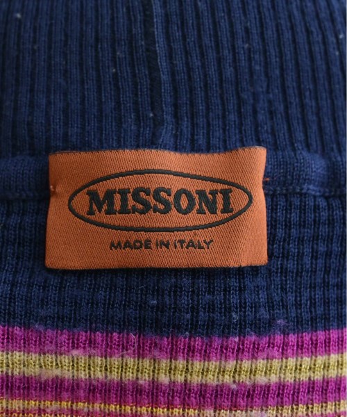 MISSONI（ミッソーニ）ニット・セーター 紺 サイズ:-(S位) レディース 