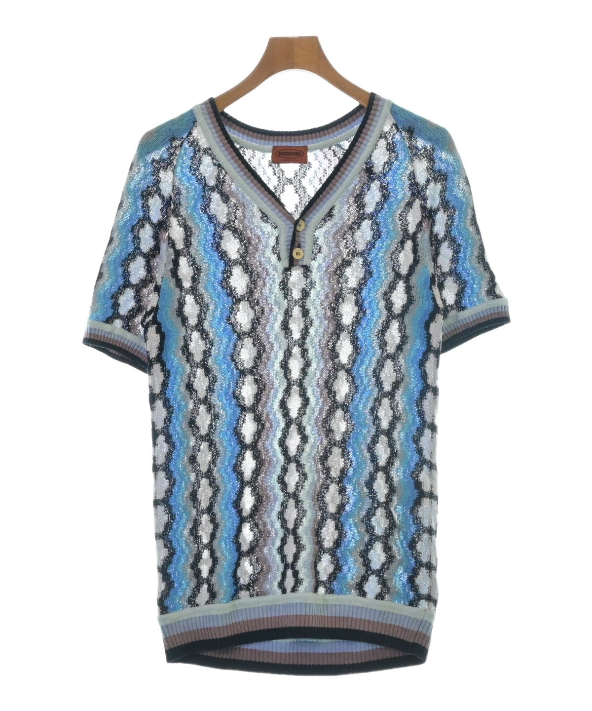 古着 Missoni ミッソーニ 90s 日本製 オールド ボーダー柄 長袖